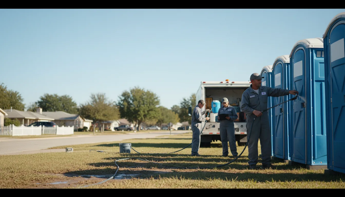 Long-Term Portable Toilet Rental in Oxford, MS near me